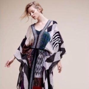 Cecilia Prado Caroline patchwork poncho